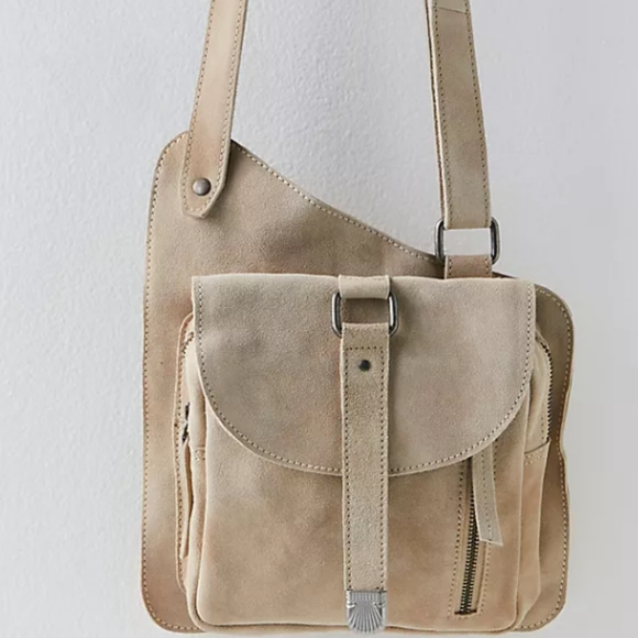 Free People Handbags - Free People Cornell Suede Sling